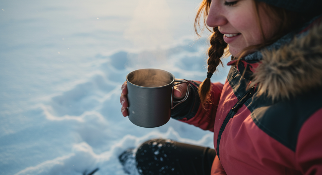 stay hydrated for winter camping - BUCKFISH