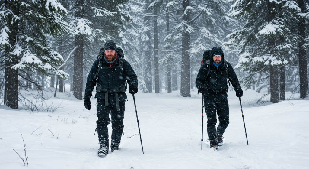 layering for winter comfort - BUCKFISH