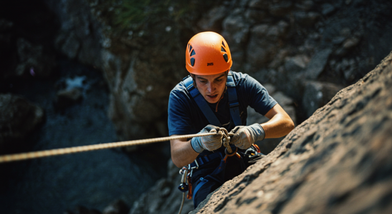 The Thrill of the Descent: Discovering Rappelling for the First Time