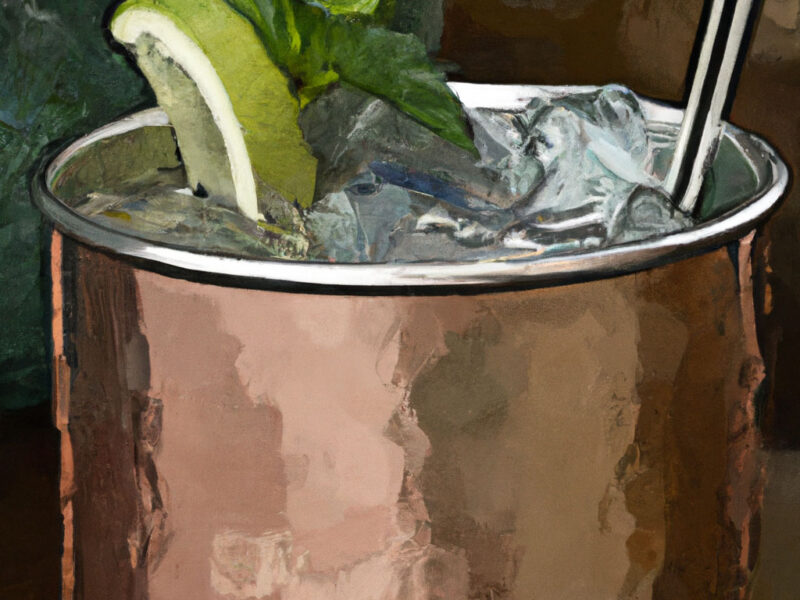 Moscow Mule cocktail - BUCKFISH
