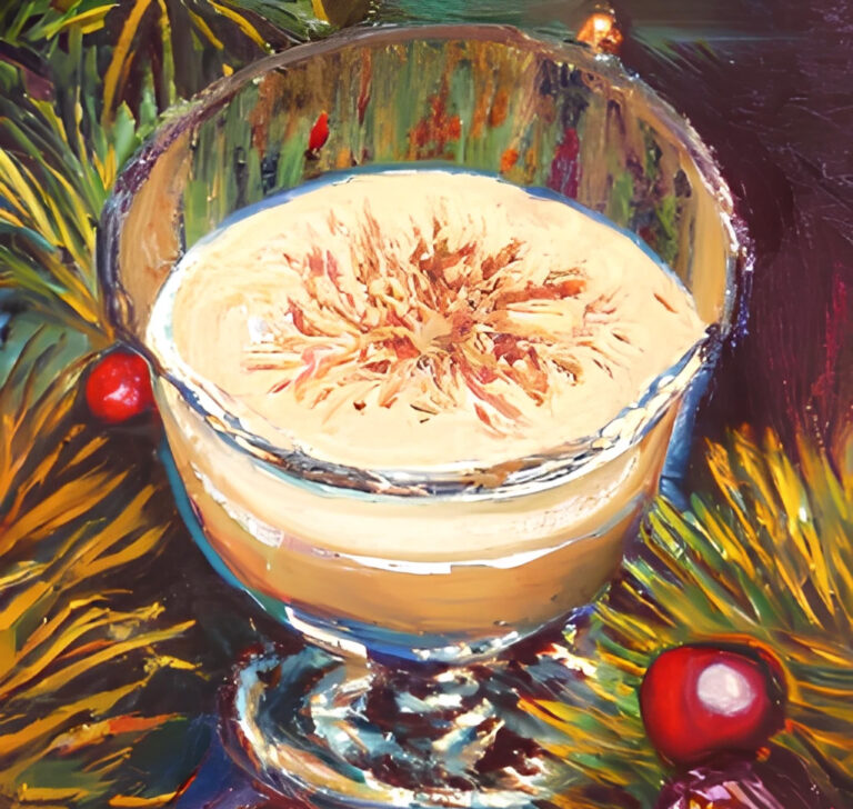 Eggnog – Cocktail of the Month