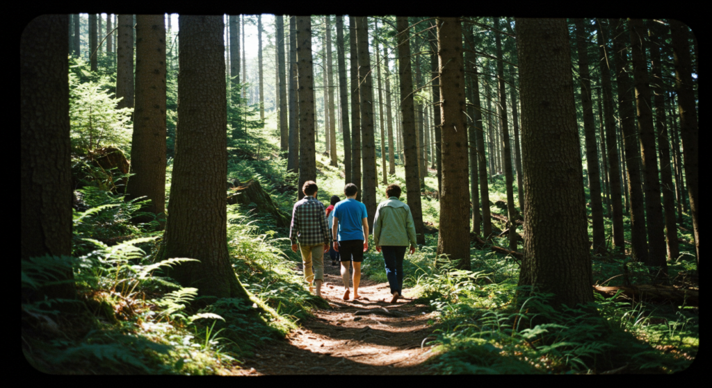 Barefoot hiking - BUCKFISH