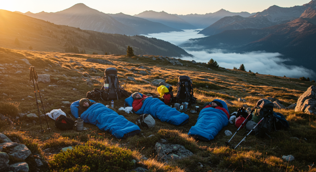 camp without a tent - BUCKFISH