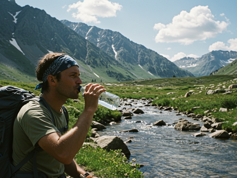 drinking from streams - BUCKFISH