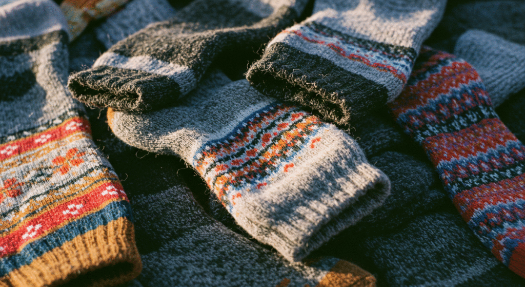 wool hiking socks for blister prevention - BUCKFISH