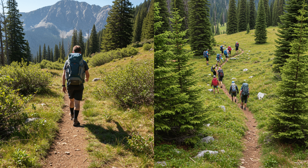 route discipline - advanced wilderness ethics - BUCKFISH